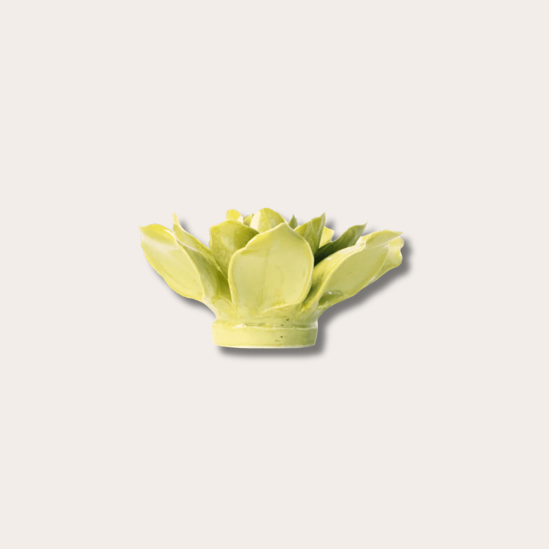 Keramieken bloem - Akelei - Pistache