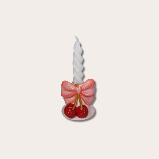 Kandelaar - Cherry - roze