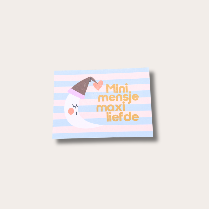 Kaart - Mini mensje maxi liefde