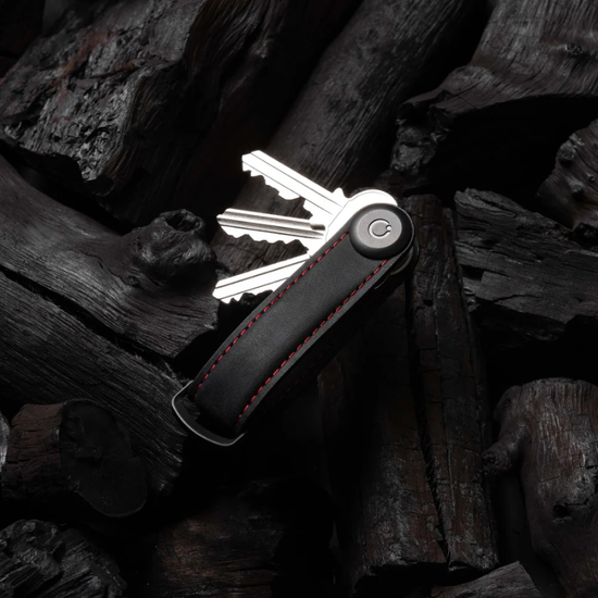 Sleutelhanger - Obsidian Black/Red