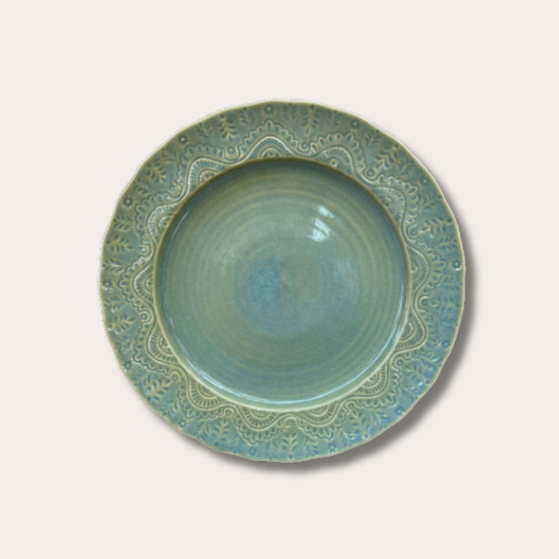 GV - Dinerbord Fiore - Sage