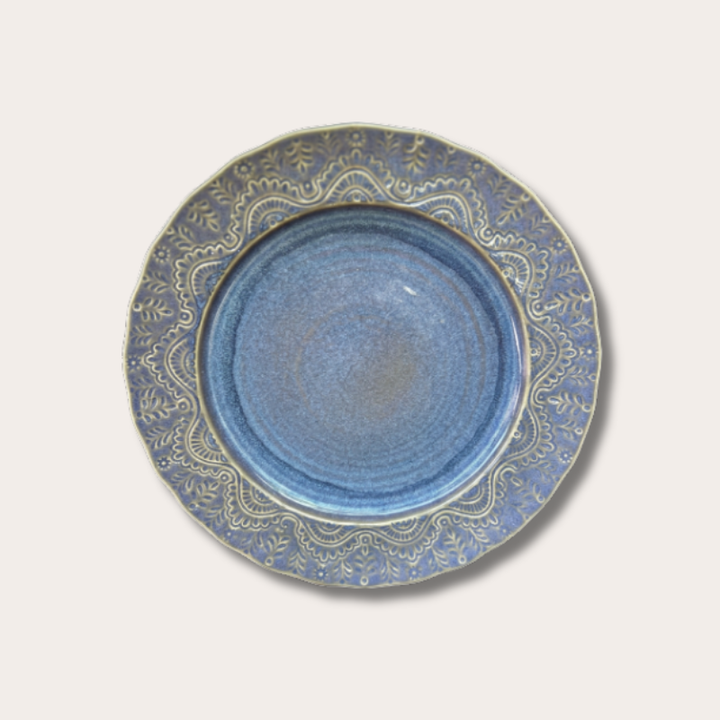 GV - Dinerbord Fiore - Denim