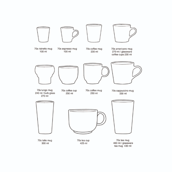 HKliving coffee mug petal