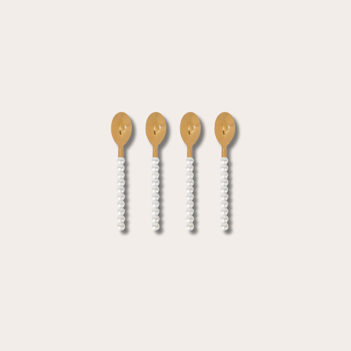 Pearl spoons - set van 4