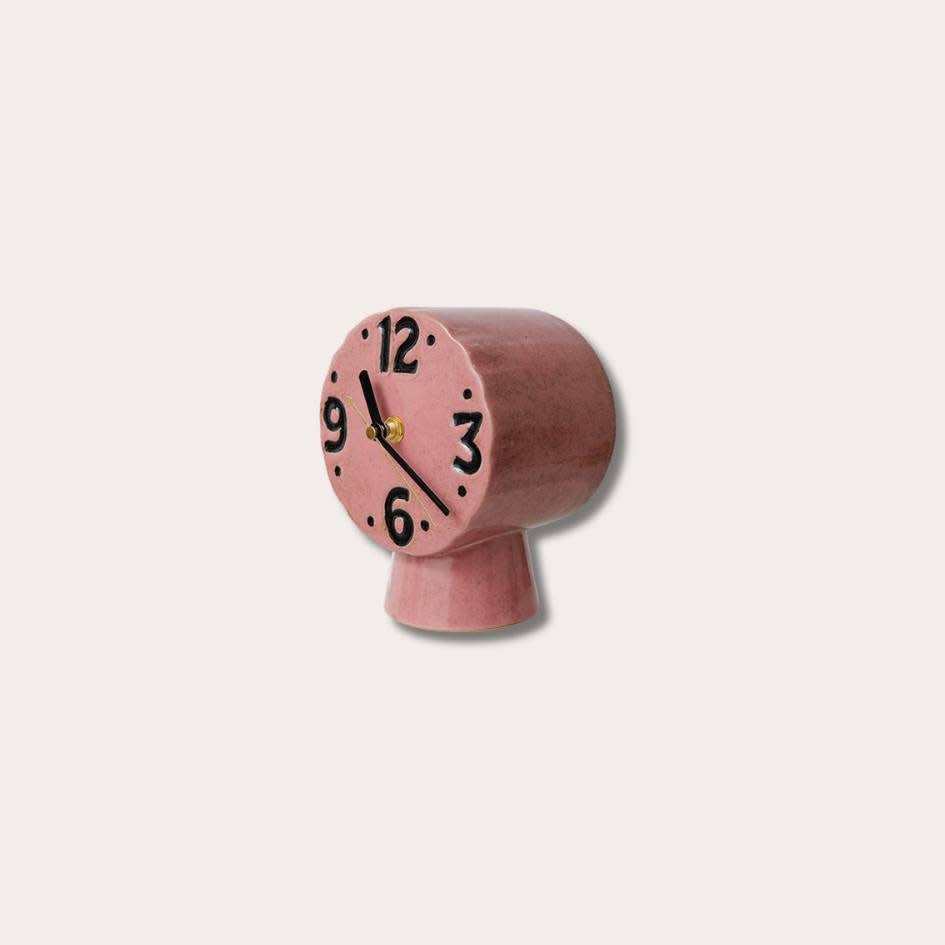 HKliving retro clock pink