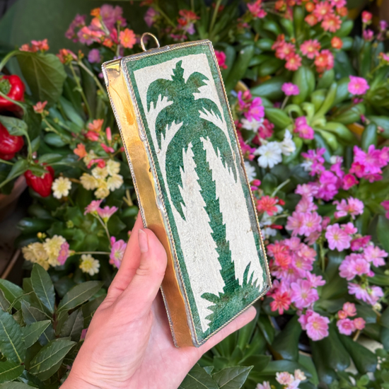 Zelliges tegel - Palm - Groen M