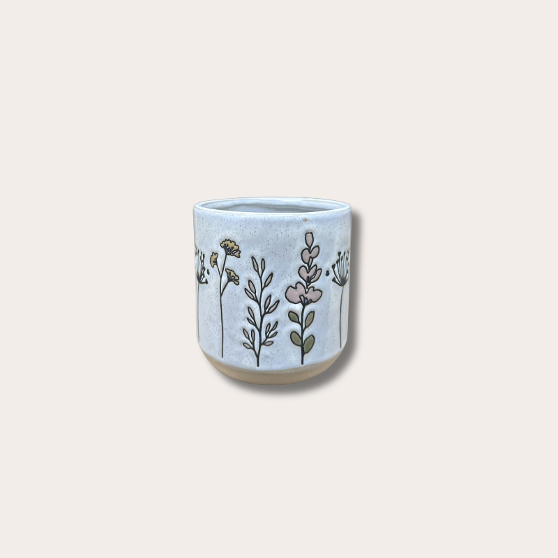 Pot - Flower - Offwhite