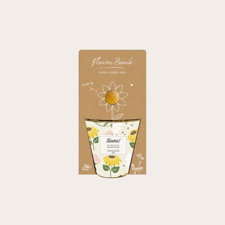 Zaadbommen grow kit - Hoera