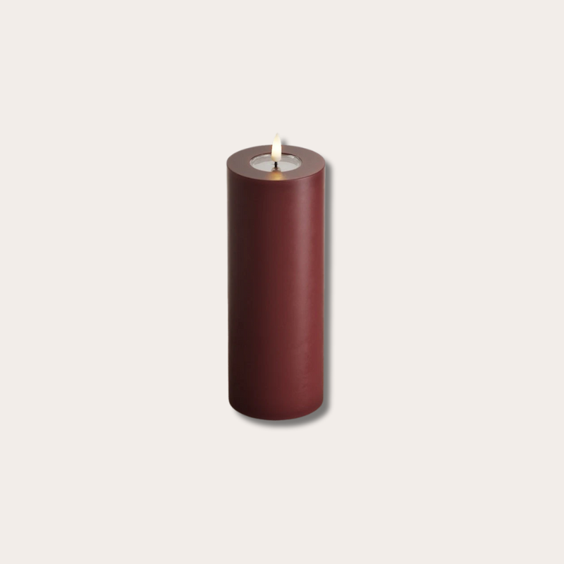 Stompkaars led - burgundy