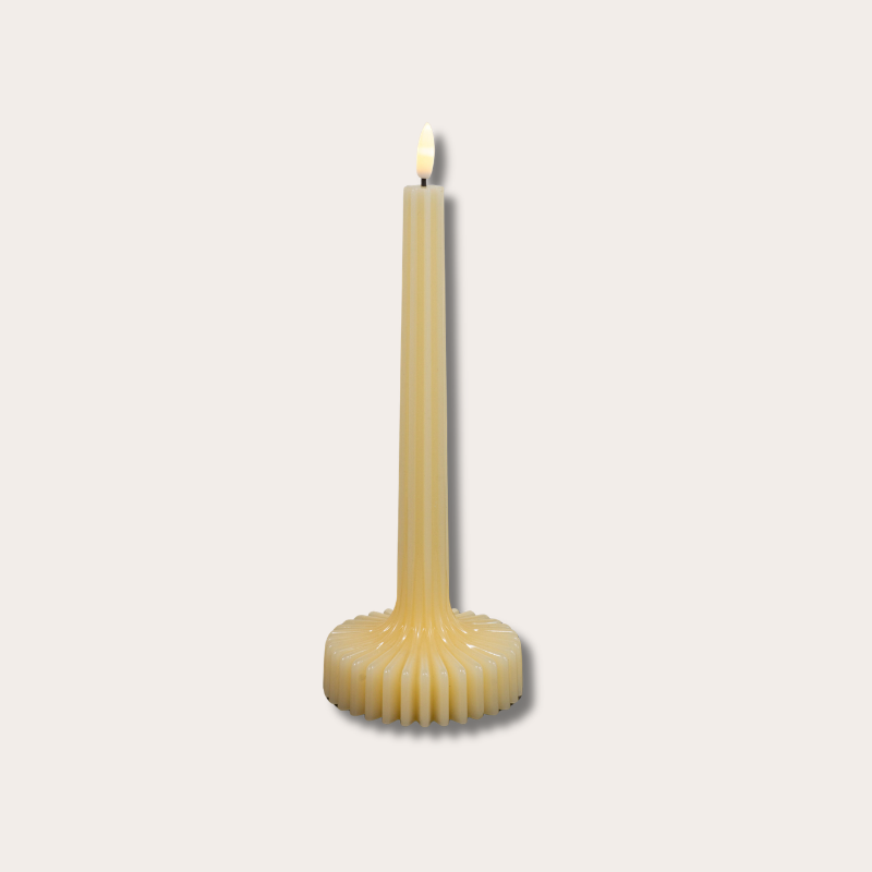 Kaars led - Juul - Geel