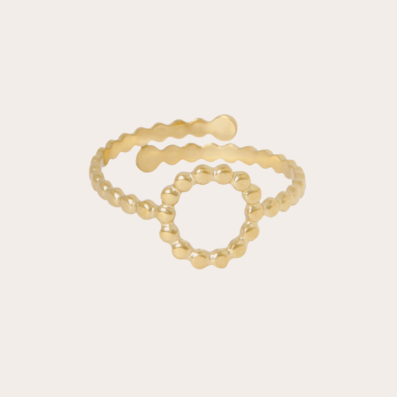 Ring small balls rond