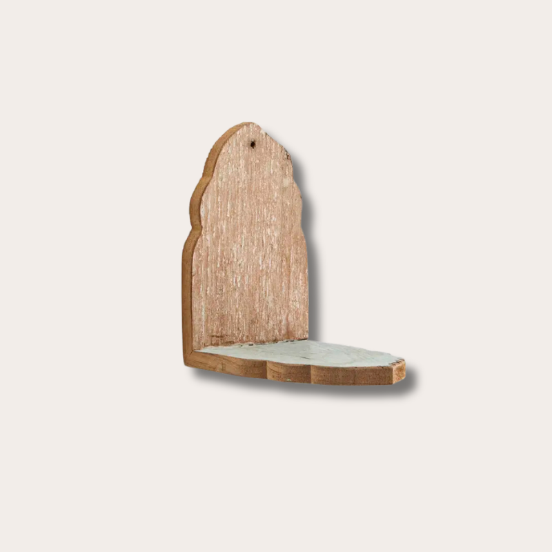 Houten wandplankje - Nolie