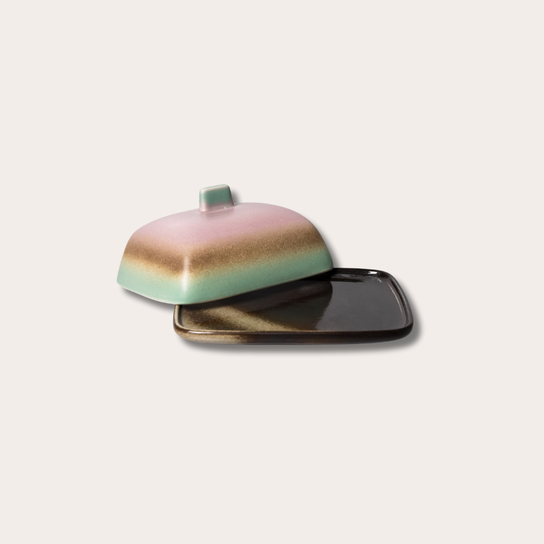 HKliving butter dish Mercury