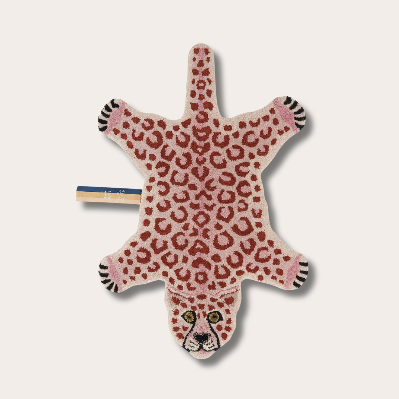 Doing Goods - Pinky Leopard - Vloerkleed - S