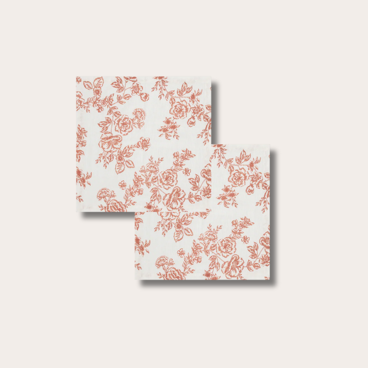Anna+nina - Whimsical Rose Napkin Set of 2