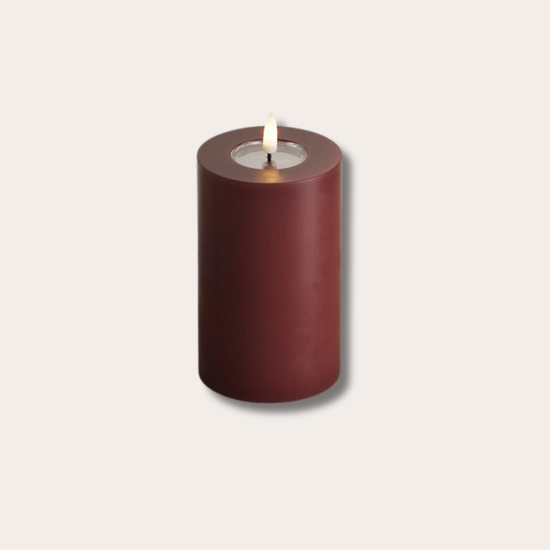 Stompkaars led - burgundy