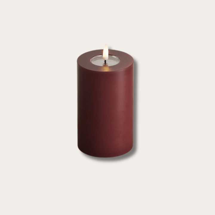 Stompkaars led - burgundy