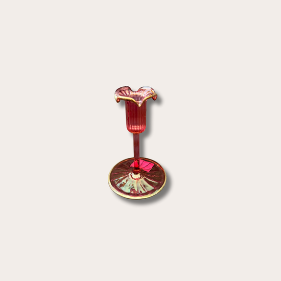 Kandelaar GV - Tulp - rood