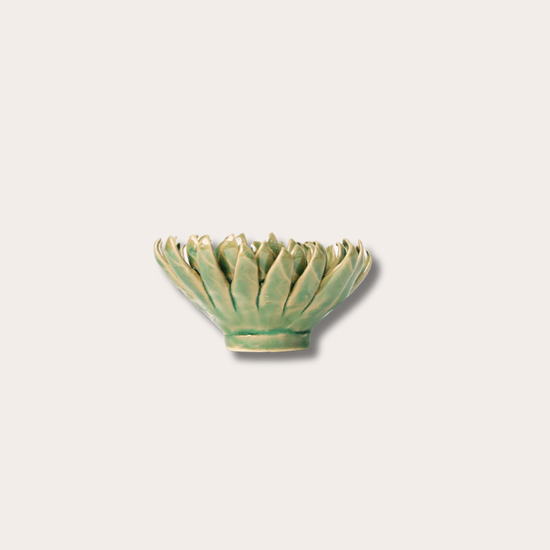 Keramieken bloem - Chrysant - Jungle Green