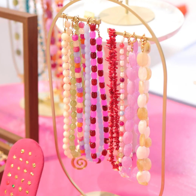 Ketting - Rainbow Pearl