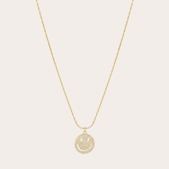 Kettinkje met sparkling smiley