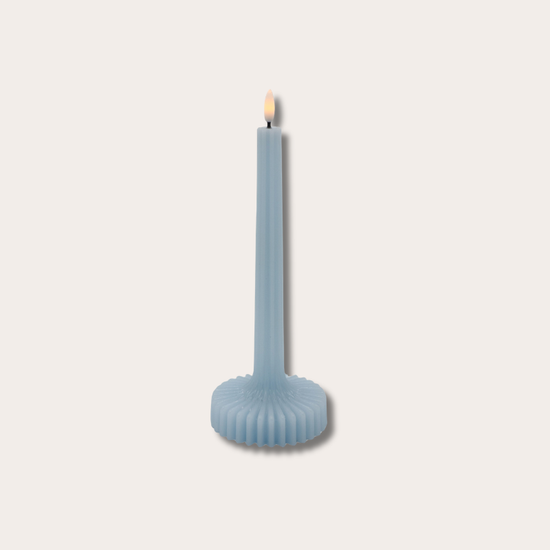 Kaars led - Juul - Blauw