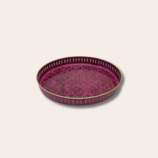 Dienblad Riviera - Burgundy - S