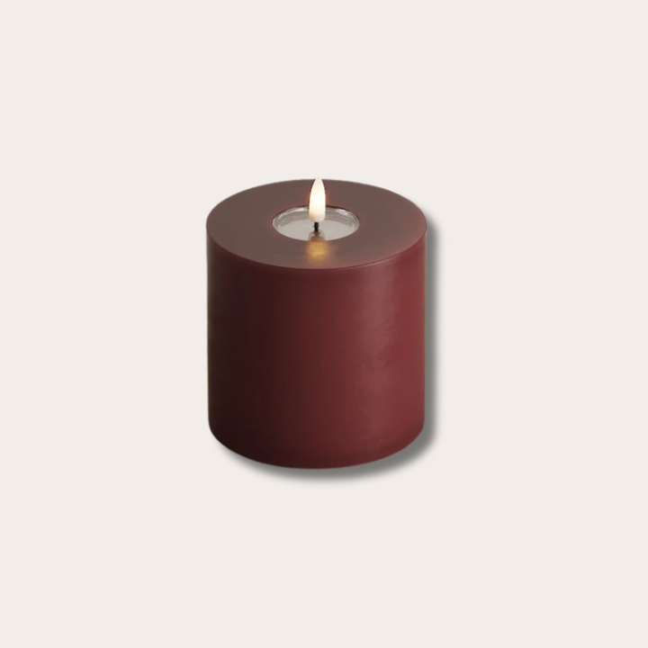 Stompkaars led - burgundy