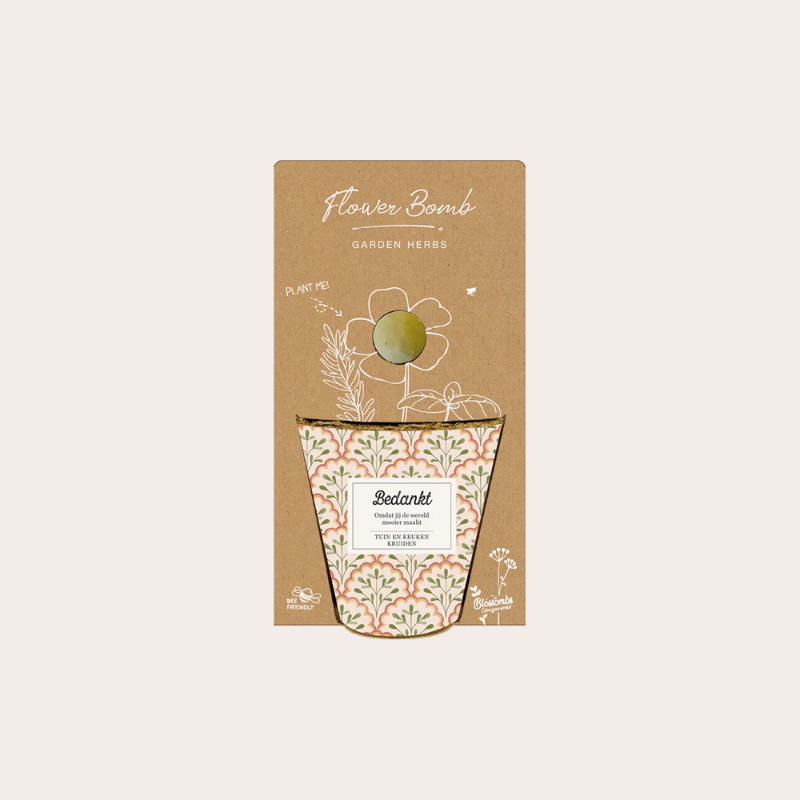 Zaadbommen grow kit - Bedankt