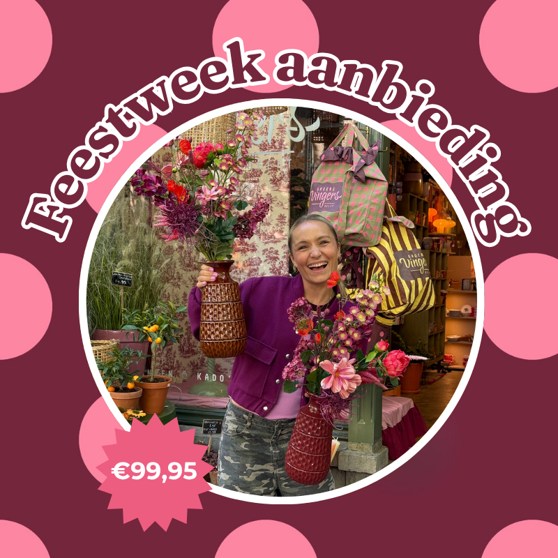 Zijden Verjaardagsboeket