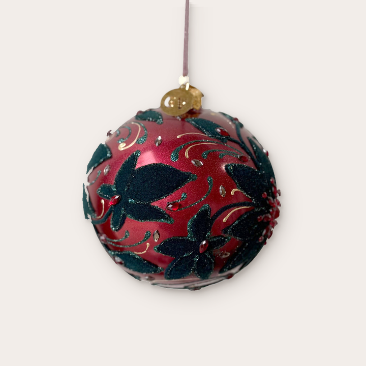 GV - Kerstbal - Karin - Rood