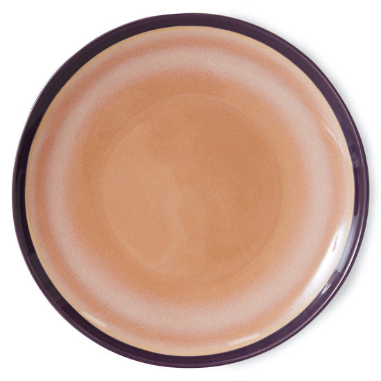 HKliving dinner plate Bedrock