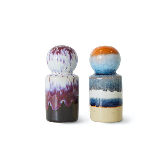 HKliving pepper & salt jar - Stargaze