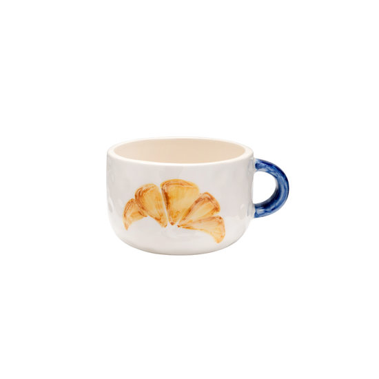 Anna+Nina - Croissant Cappuccino Mug
