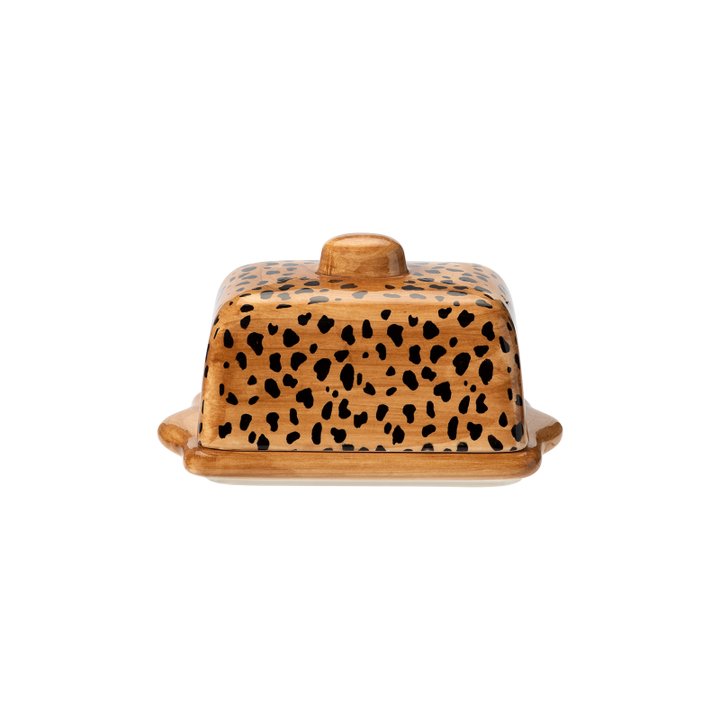 Anna+Nina - Leopard Butter Dish