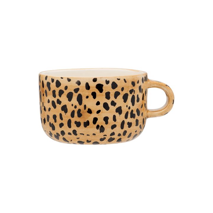 Anna+Nina - Leopard Cappuccino Mug