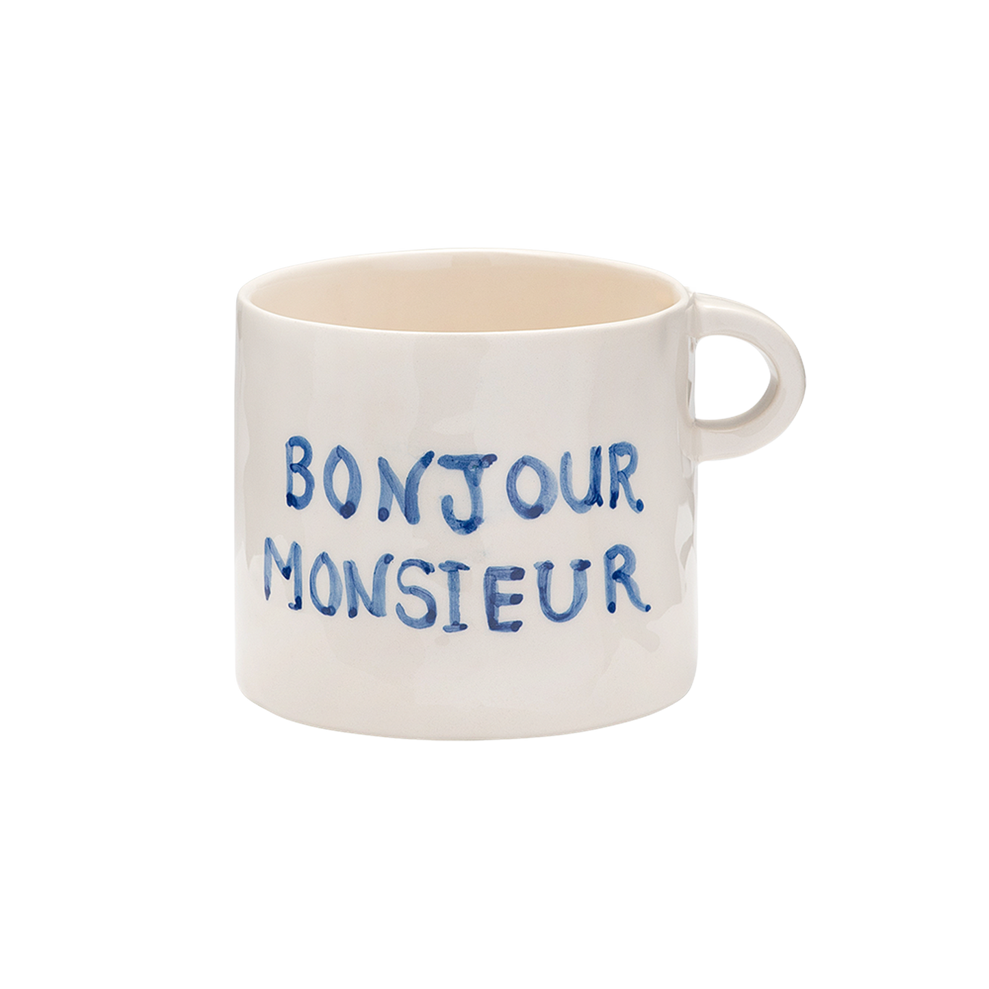 Anna+Nina - Monsieur Mug - Blue
