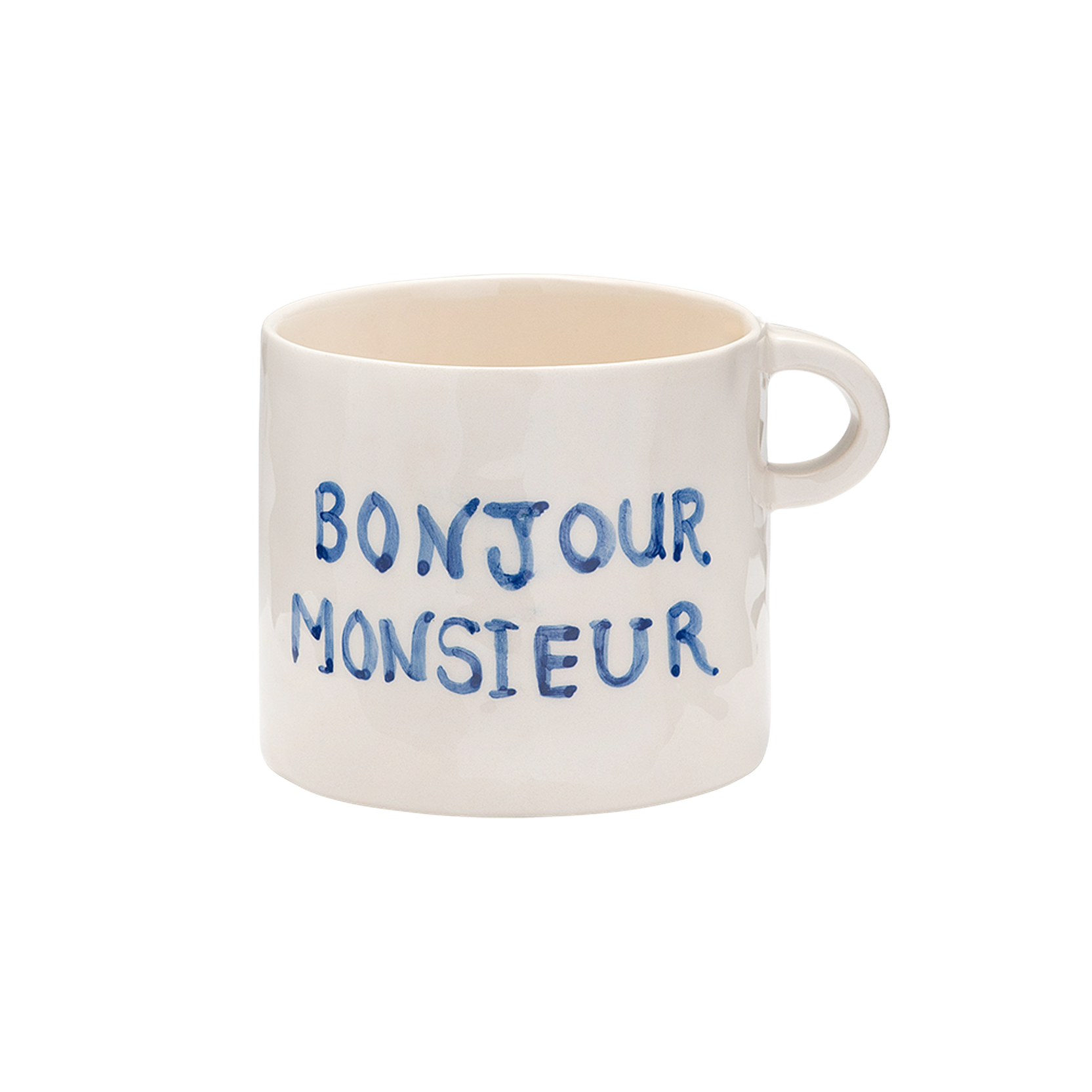 Anna+Nina - Monsieur Mug - Blue