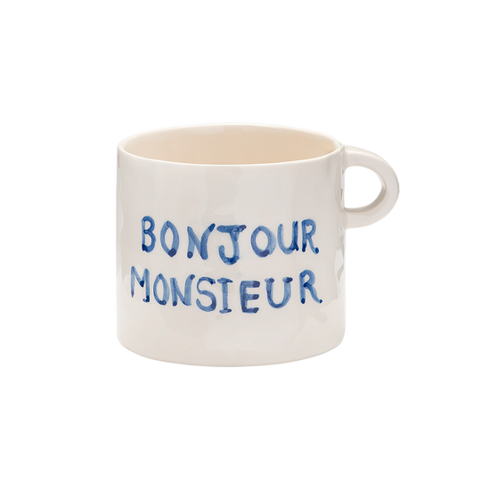 Anna+Nina - Monsieur Mug - Blue