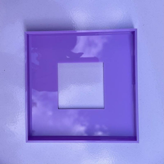 Baklijst neon - lila