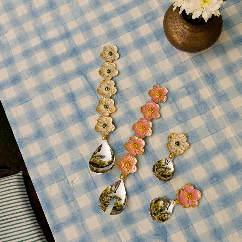 Doing Goods - Faye Flower - Salade Couvert Set
