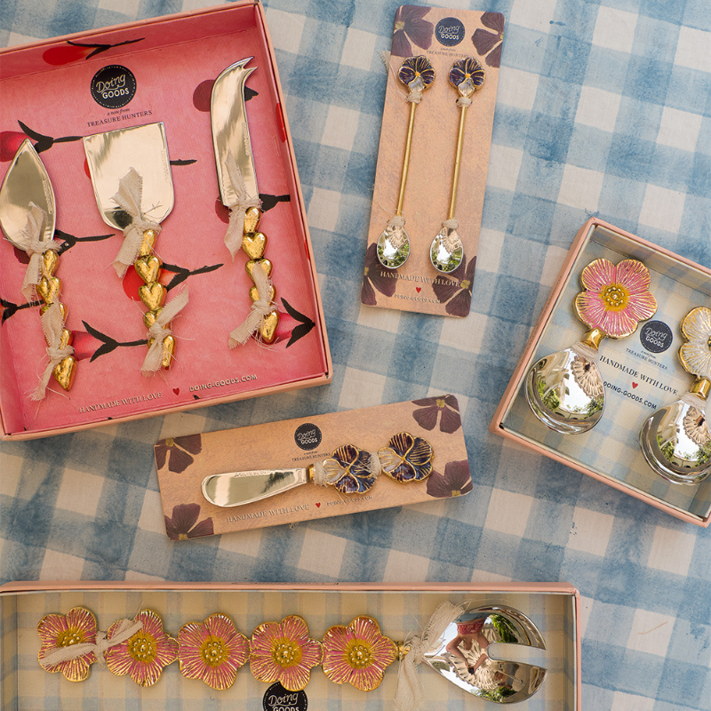 Doing Goods - Holly Heart - Set Kaasmesjes