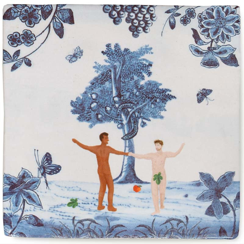 Storytiles- Adam & Adam in de tuin van Eden