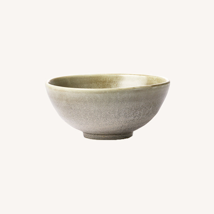 HKliving salad bowl rustic green/grey