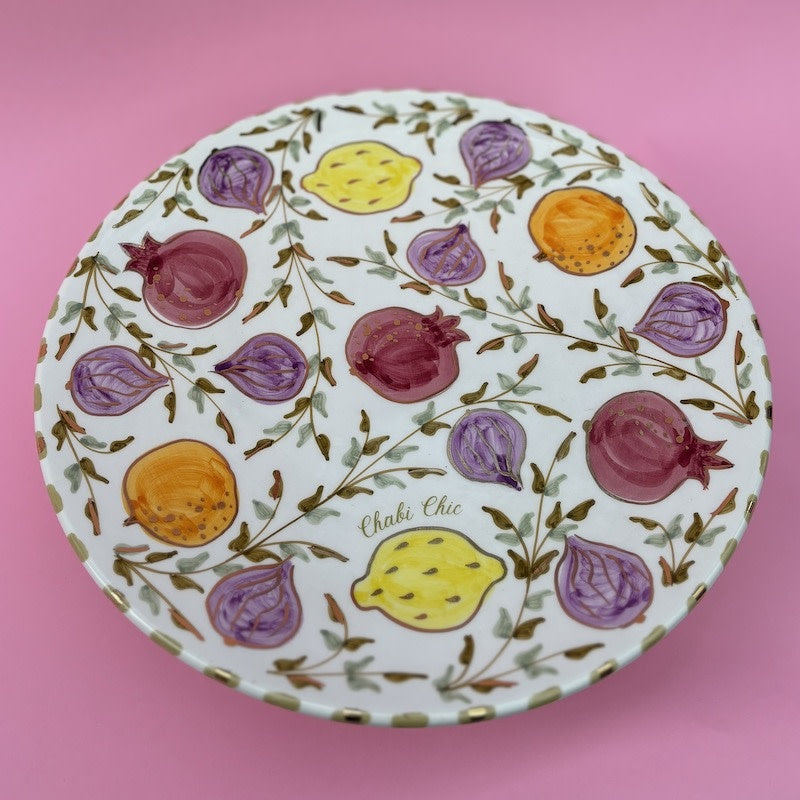 Chabi Chic - taart plateau - multifruits