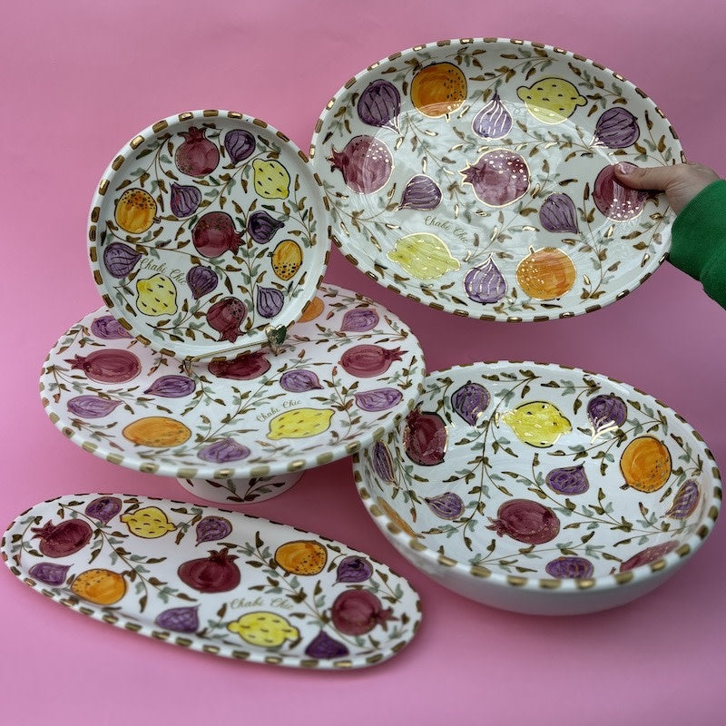 Chabi Chic - taart plateau - multifruits
