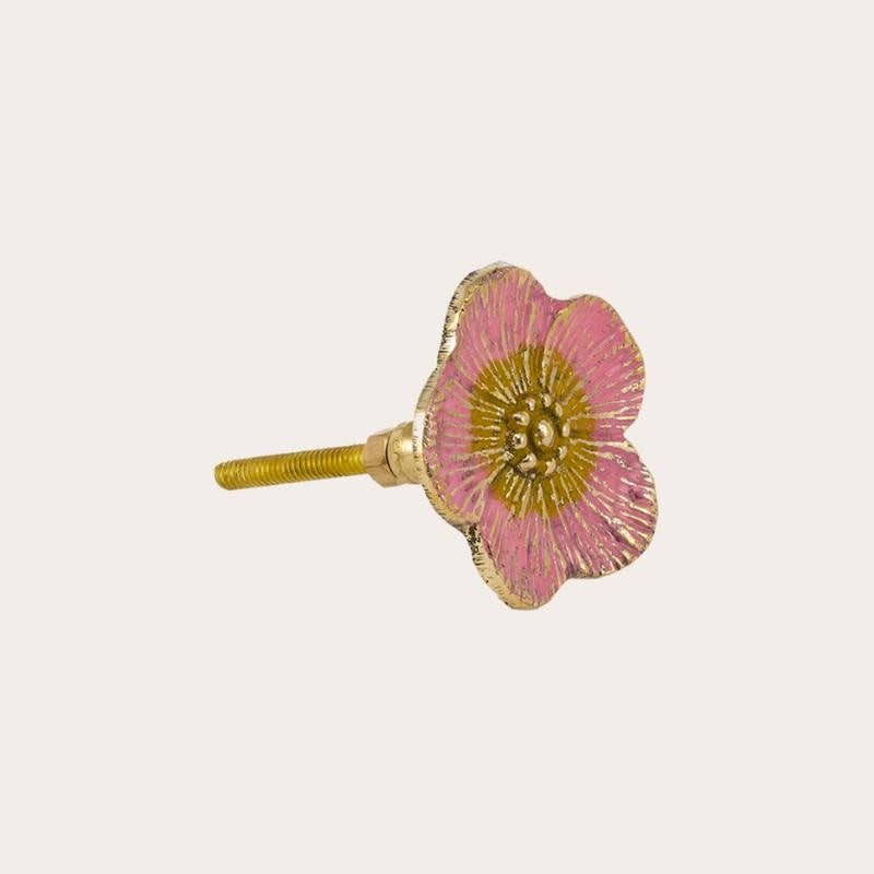 Knop - Faye bloem roze