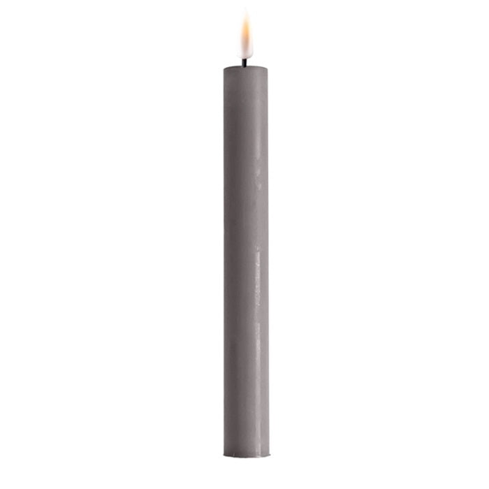Dinerkaars led - grijs - set van 2