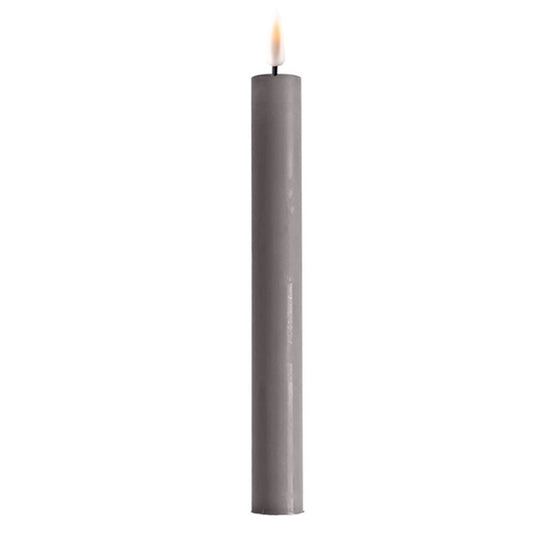Dinerkaars led - grijs - set van 2