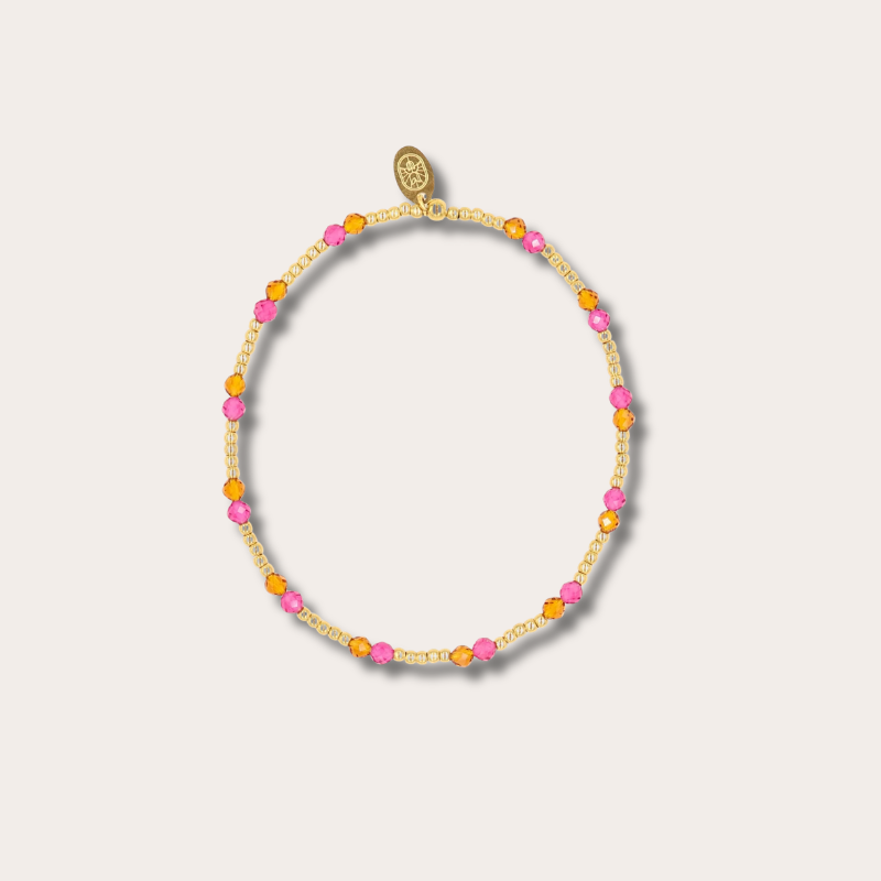 Armband - Caramel Pink